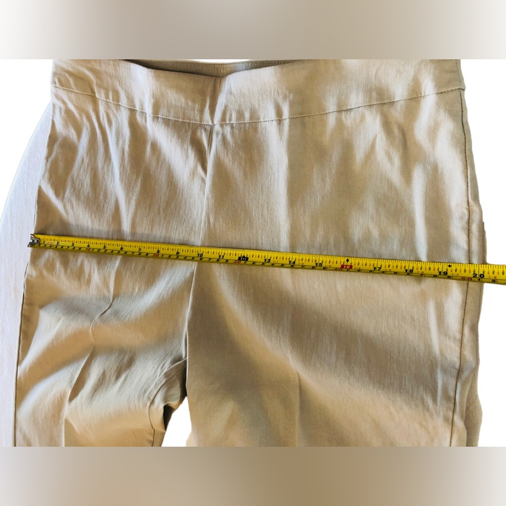 Sz 14 Pearl Trimmed Crop Pants - Picture 7 of 8